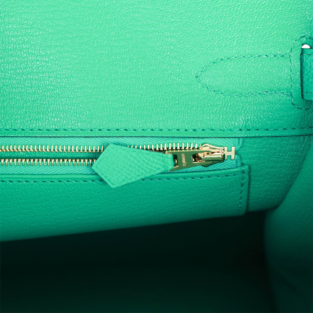 Hermes Birkin 30 Vert Jade Epsom Gold Hardware – Madison Avenue Couture