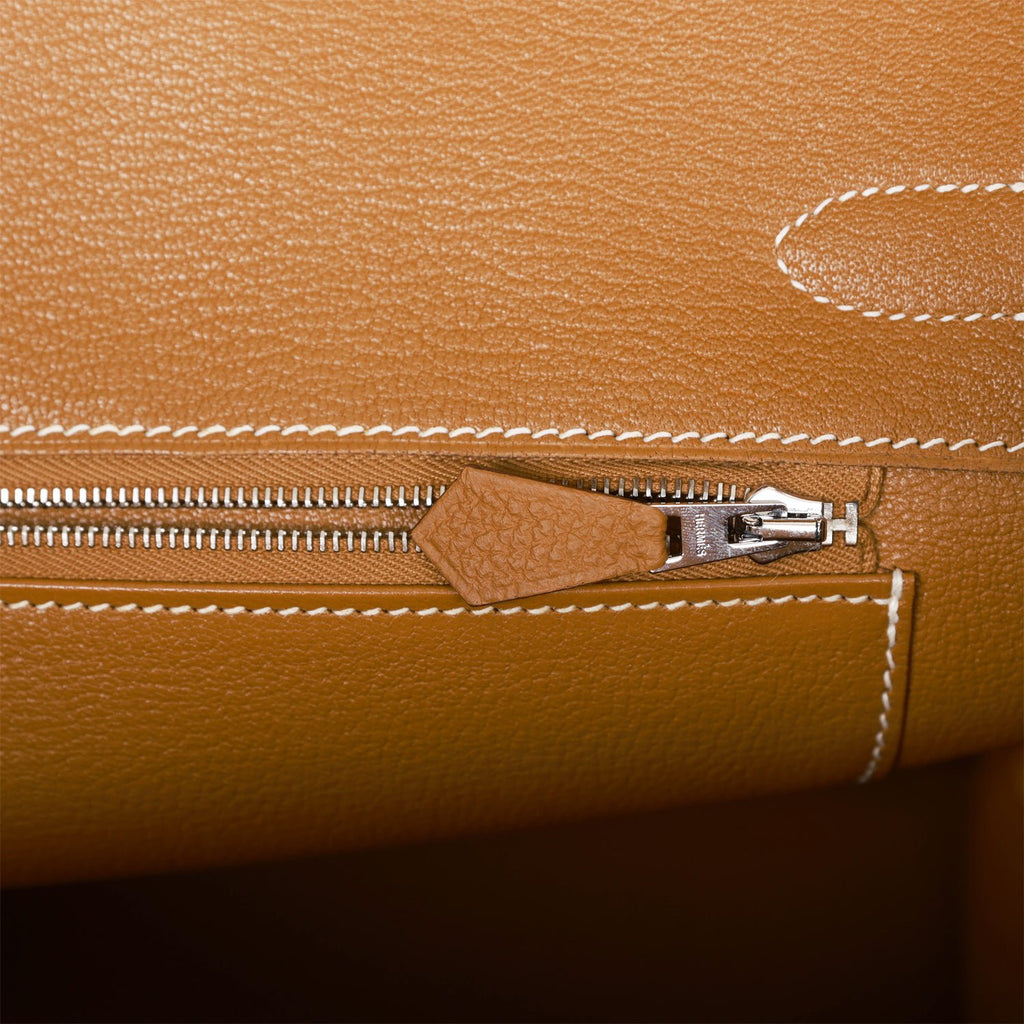 Hermes Birkin 35 Nata Togo Gold Hardware – Madison Avenue Couture