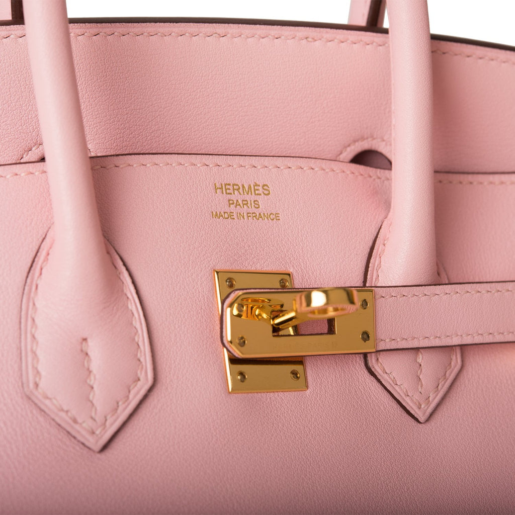 Pre-owned Hermes Birkin 25 Rose Sakura Swift Gold Hardware – Madison Avenue  Couture