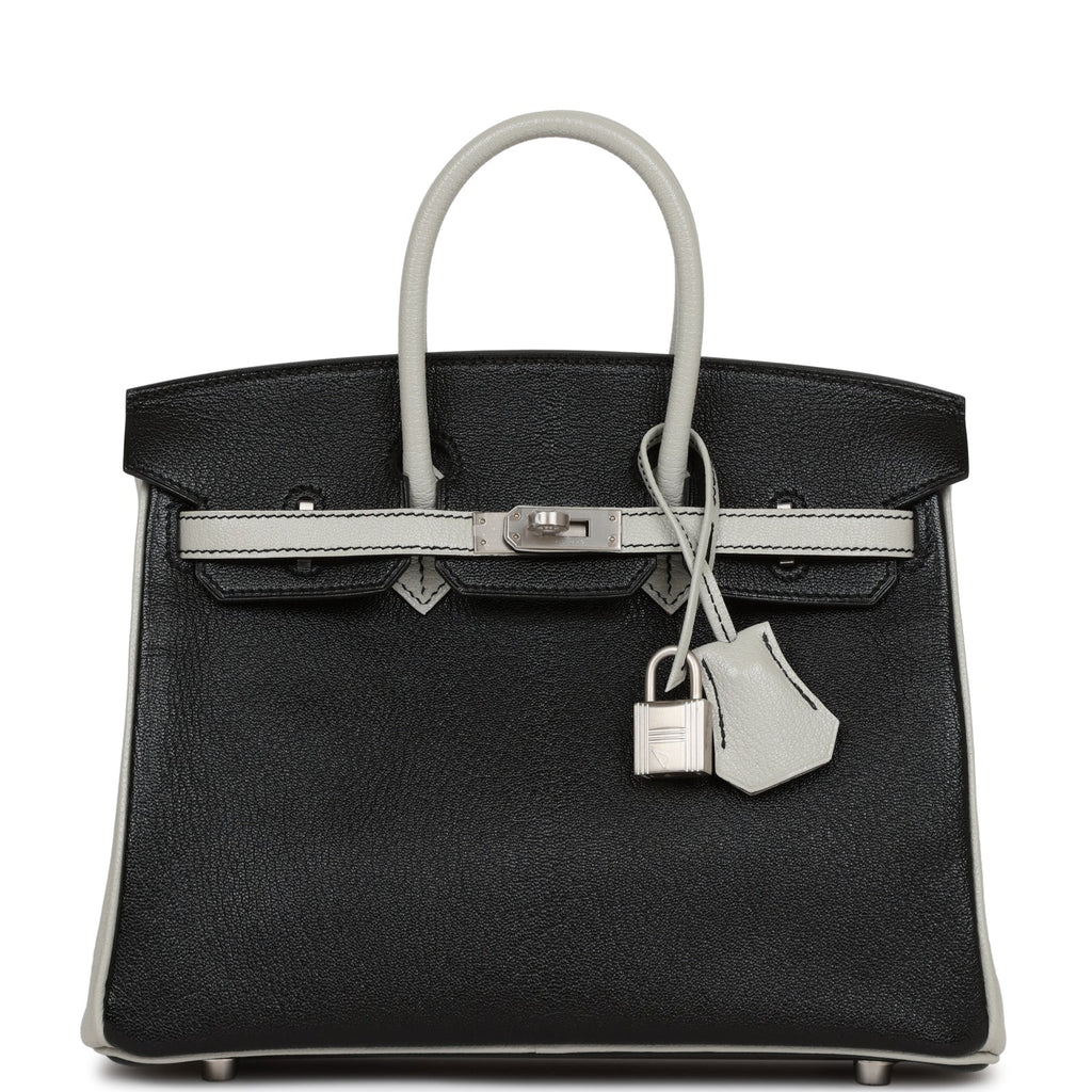 Hermes Gris Tourterelle Gray Togo Hardware Birkin 25 Handbag Bag Tote