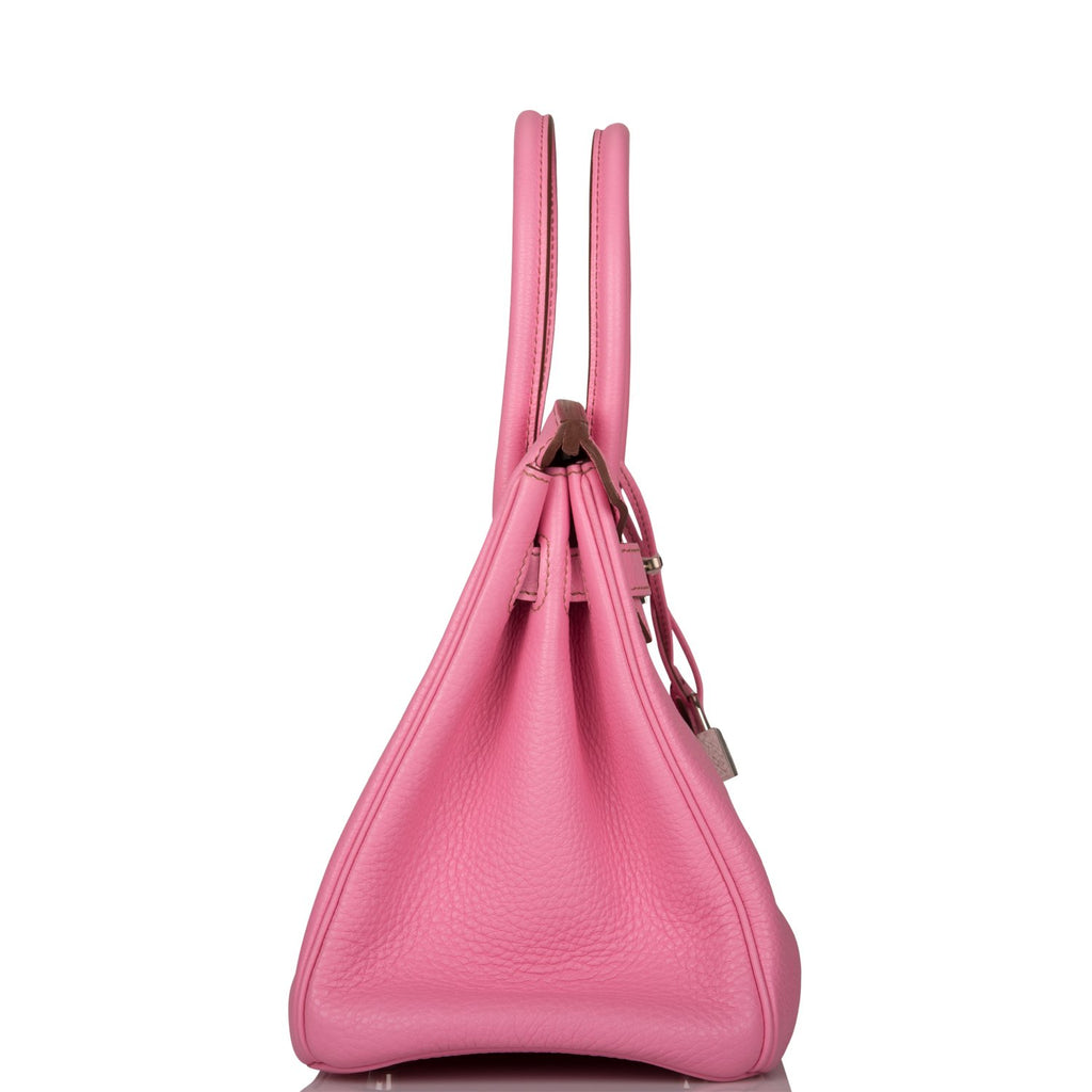 Hermes Bubblegum Togo Birkin 30cm Palladium Hardware (Preloved) – Madison  Avenue Couture