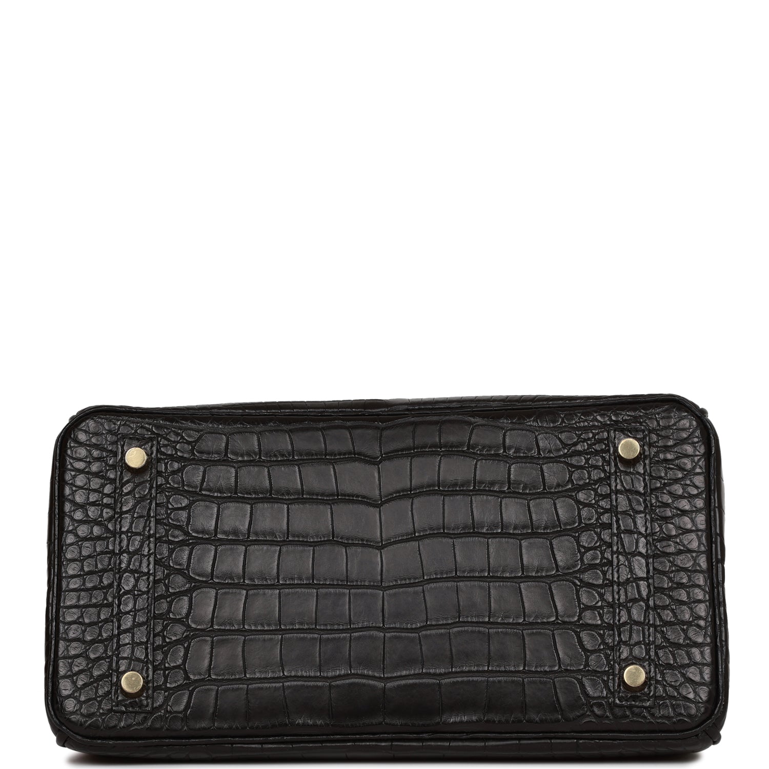 Hermes Birkin 30 Black Matte Alligator Gold Hardware – Madison Avenue ...