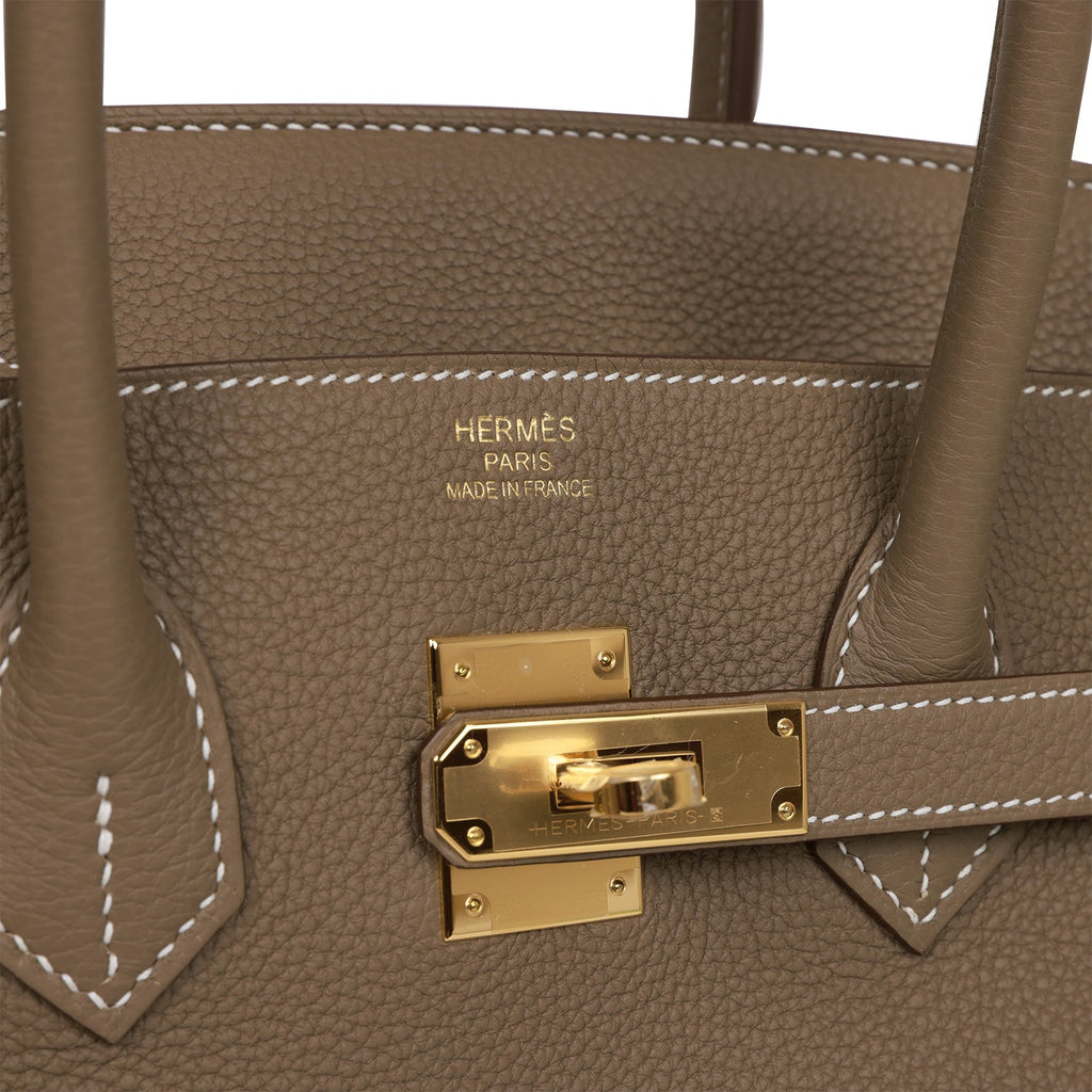 Hermes Birkin 35 Etoupe Togo Gold Hardware – Madison Avenue Couture
