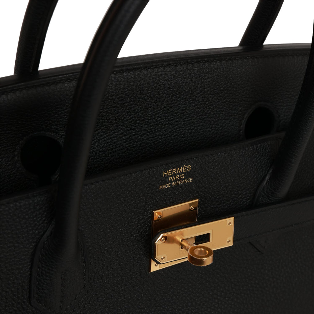 Hermès 40cm Birkin Black Togo Gold Hardware – Privé Porter