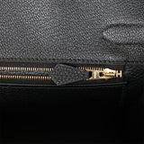 Hermes Birkin 30 Black Togo Gold Hardware