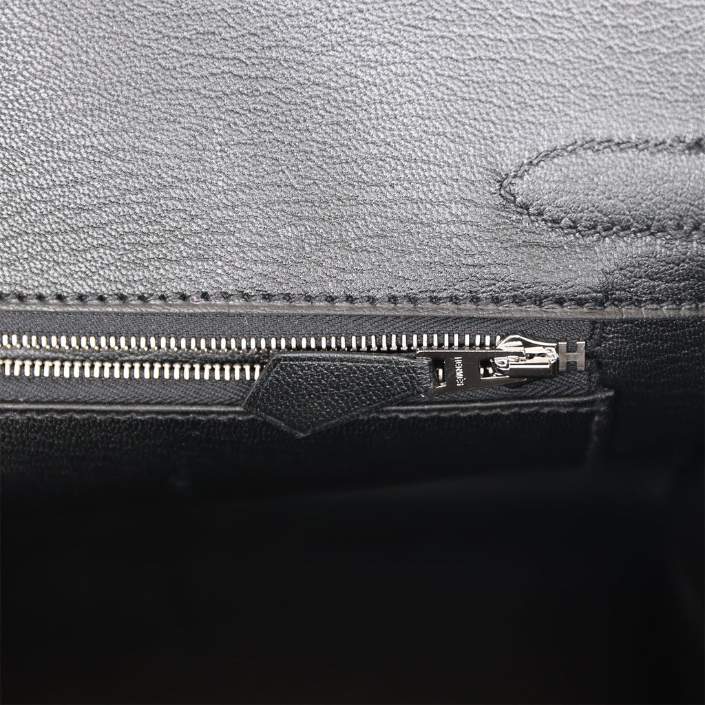Hermès Birkin Limited Edition 30 Noir (Black) Touch Togo Alligator  Mississippi Matte Gold Hardware GHW