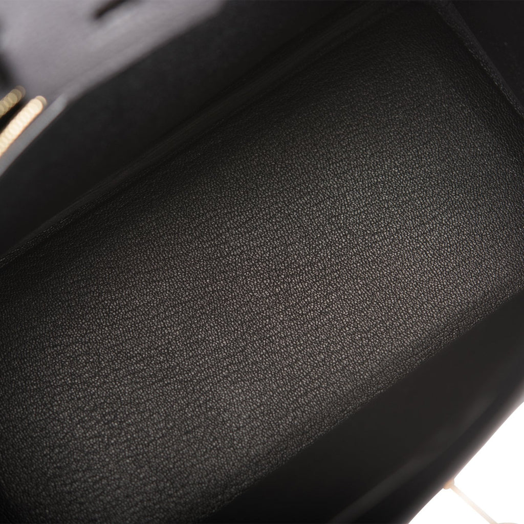 Hermès Birkin 25cm Veau Togo Noir 89 Gold Hardware – SukiLux