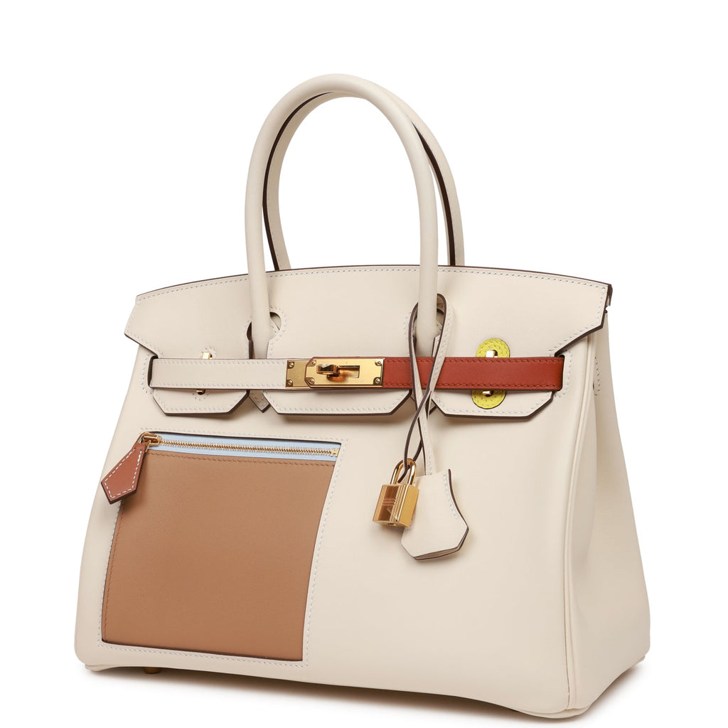 Hermès 2022 Colormatic Swift Birkin 30 - Neutrals Handle Bags