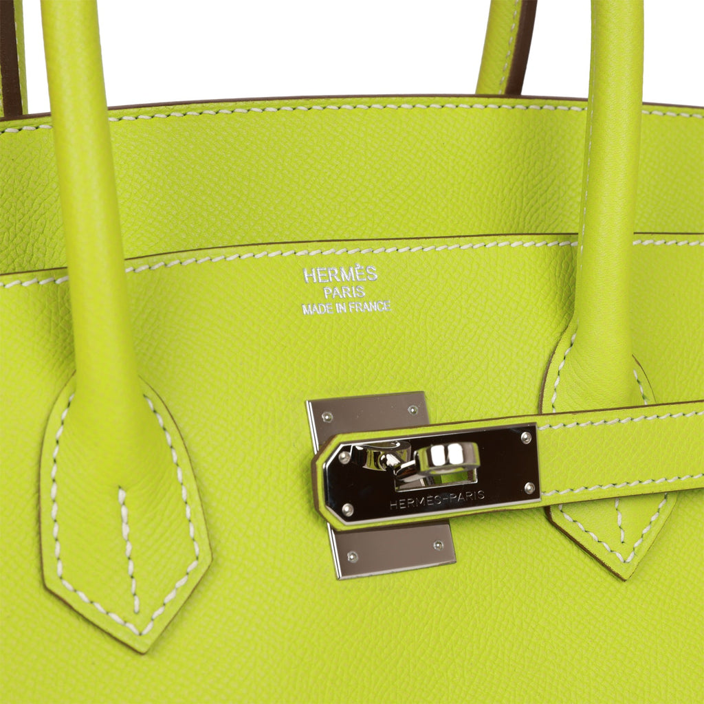 Hermes Birkin 35 Bag Yellow Jaune D'Or Candy Limited Edition Epsom