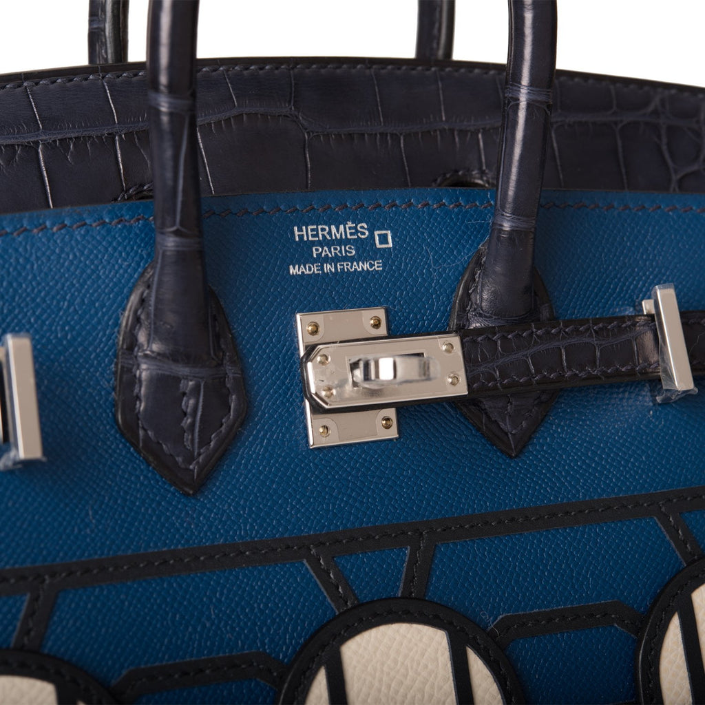 The Hermes Bleu Sac Birkin Faubourg Limited Edition FABULOUS