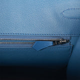 Hermes "Sunset" Birkin Sellier 35 Rainbow Epsom Palladium Hardware