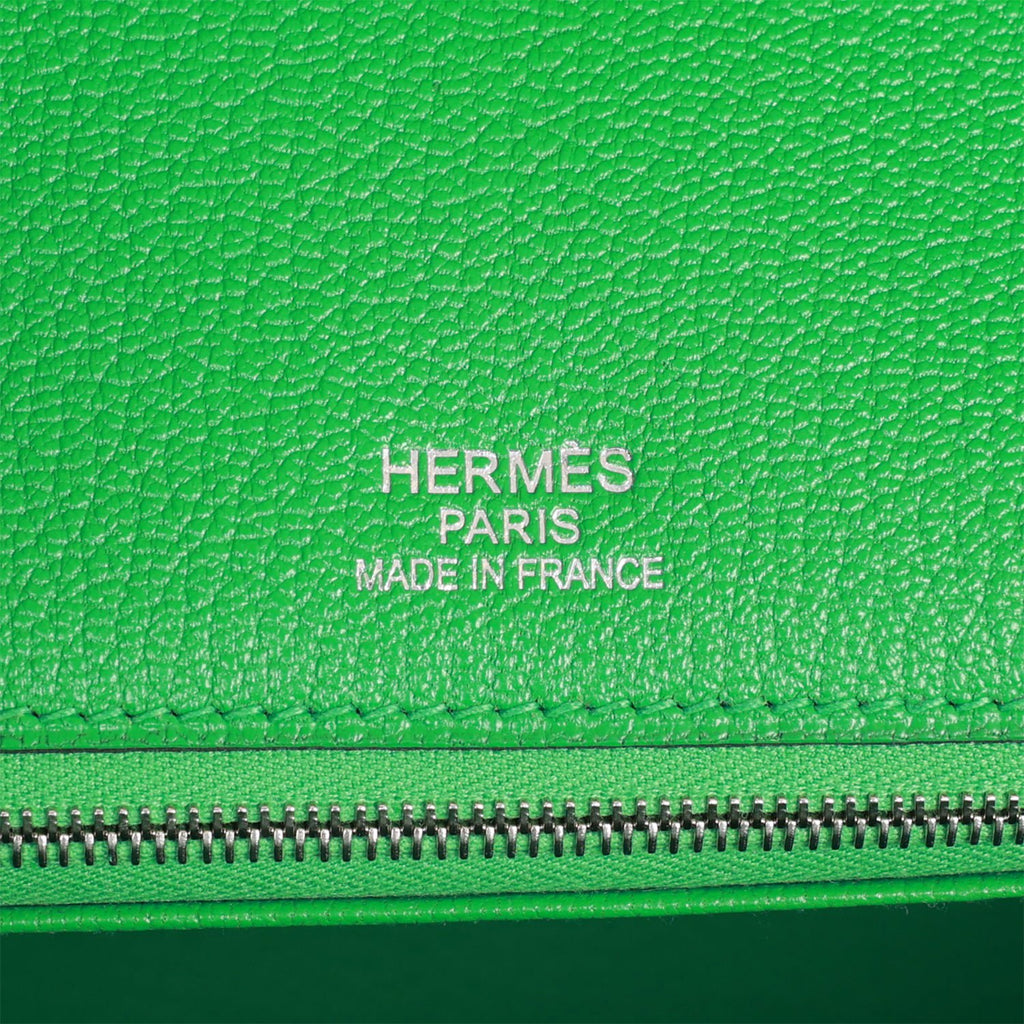 Hermes Birkin 35 Bamboo Ghillies Handbag