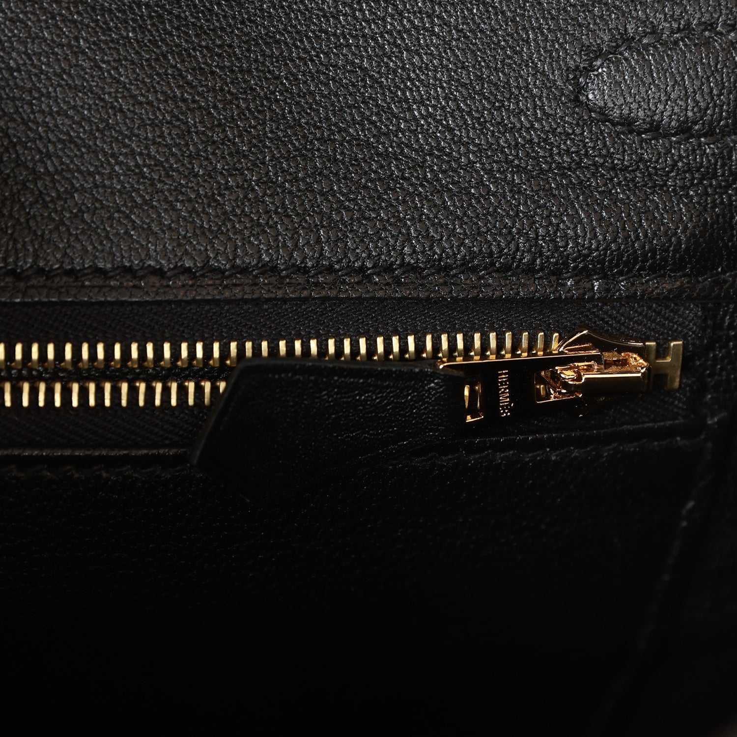 Hermes Birkin 25 Black Tadelakt Gold Hardware – Madison Avenue Couture