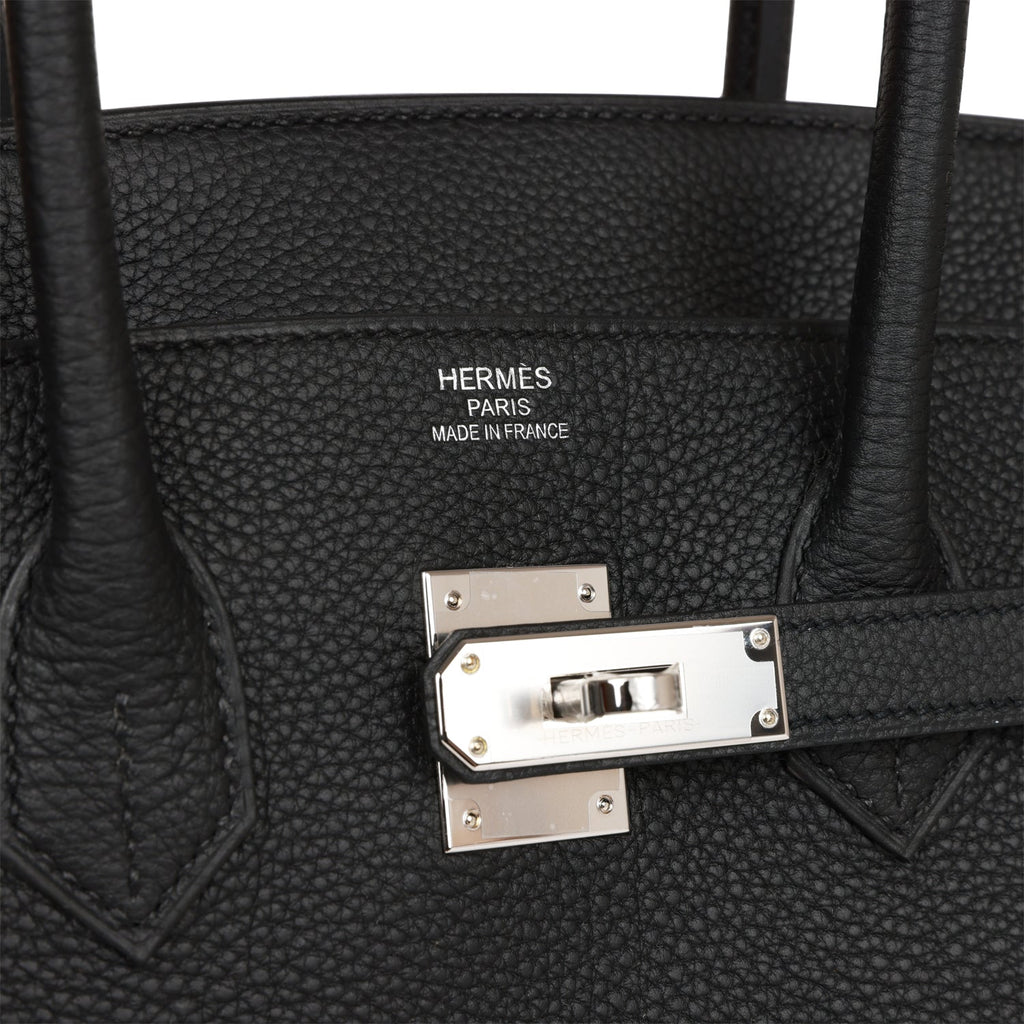 Hermès Birkin 35 Noir (Black) Togo Palladium Hardware PHW — The French  Hunter