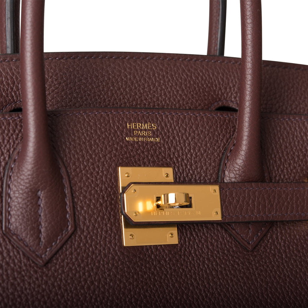 Hermes Birkin 30 Rouge Sellier Togo Gold Hardware – Madison Avenue Couture