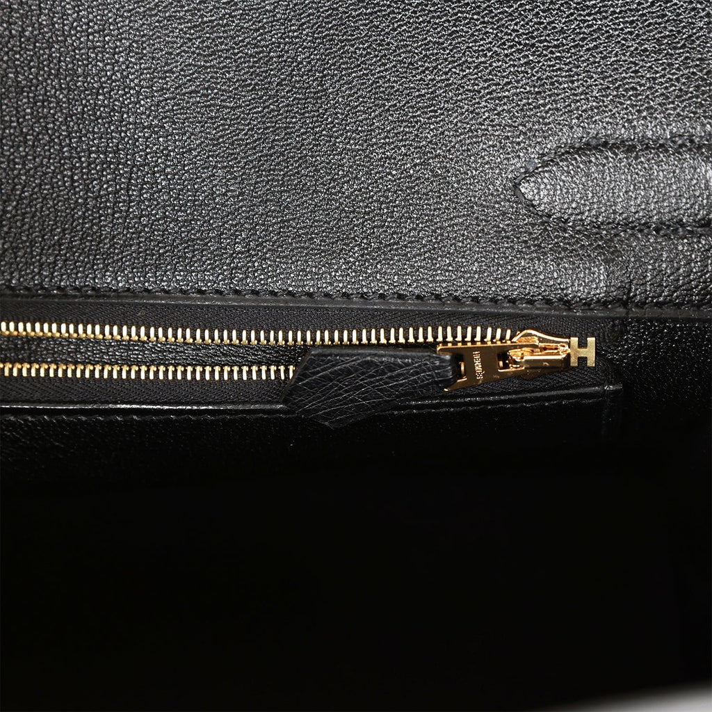Hermès Black Ostrich Birkin 30 Rose Gold Hardware, 2021 Available