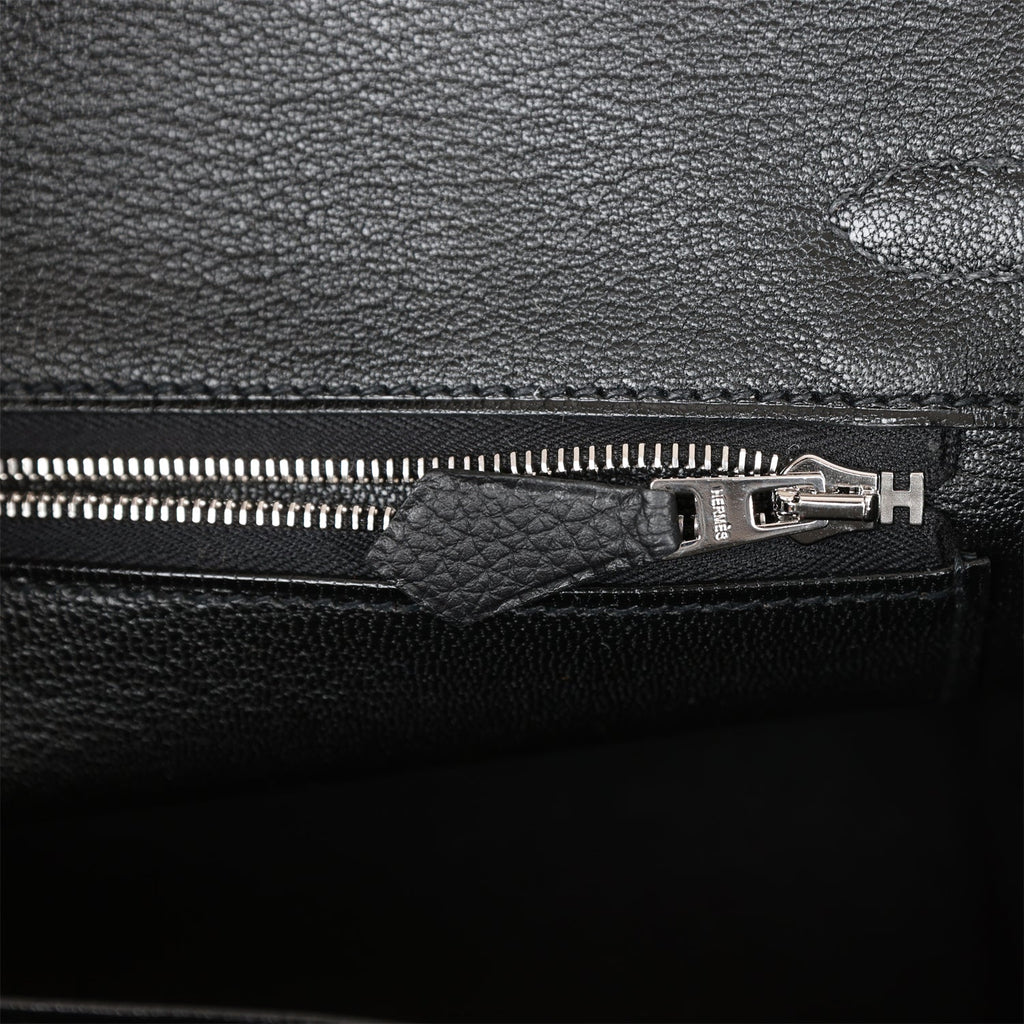 Hermes Birkin 25 Black Togo Palladium Hardware – Madison Avenue Couture
