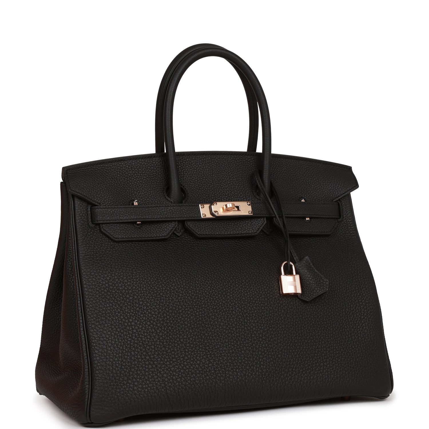Hermes Birkin 35 Black Togo Rose Gold Hardware – Madison Avenue Couture