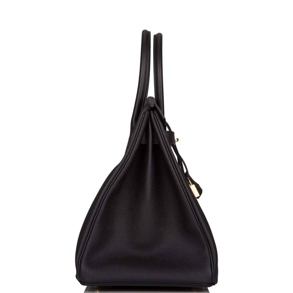 Hermès Birkin 35 Bag Black Epsom Leather - Gold Hardware