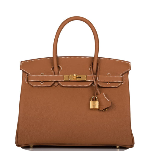 Hermes Gold Togo Birkin 30cm Gold Hardware