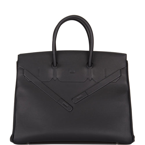 Hermes Black Swift Shadow Birkin 35cm