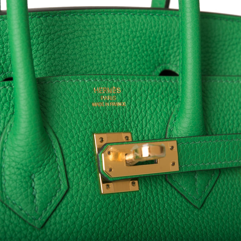 Hermes Birkin 25 Bambou Togo Gold Hardware – Madison Avenue Couture