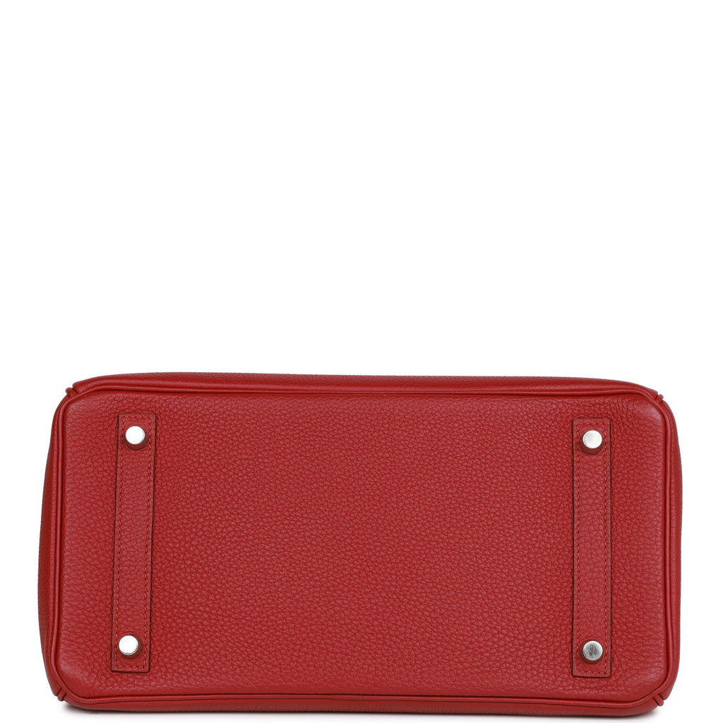 Bonhams : HERMÈS RED TOGO BIRKIN 30 WITH PALLADIUM HARDWARE