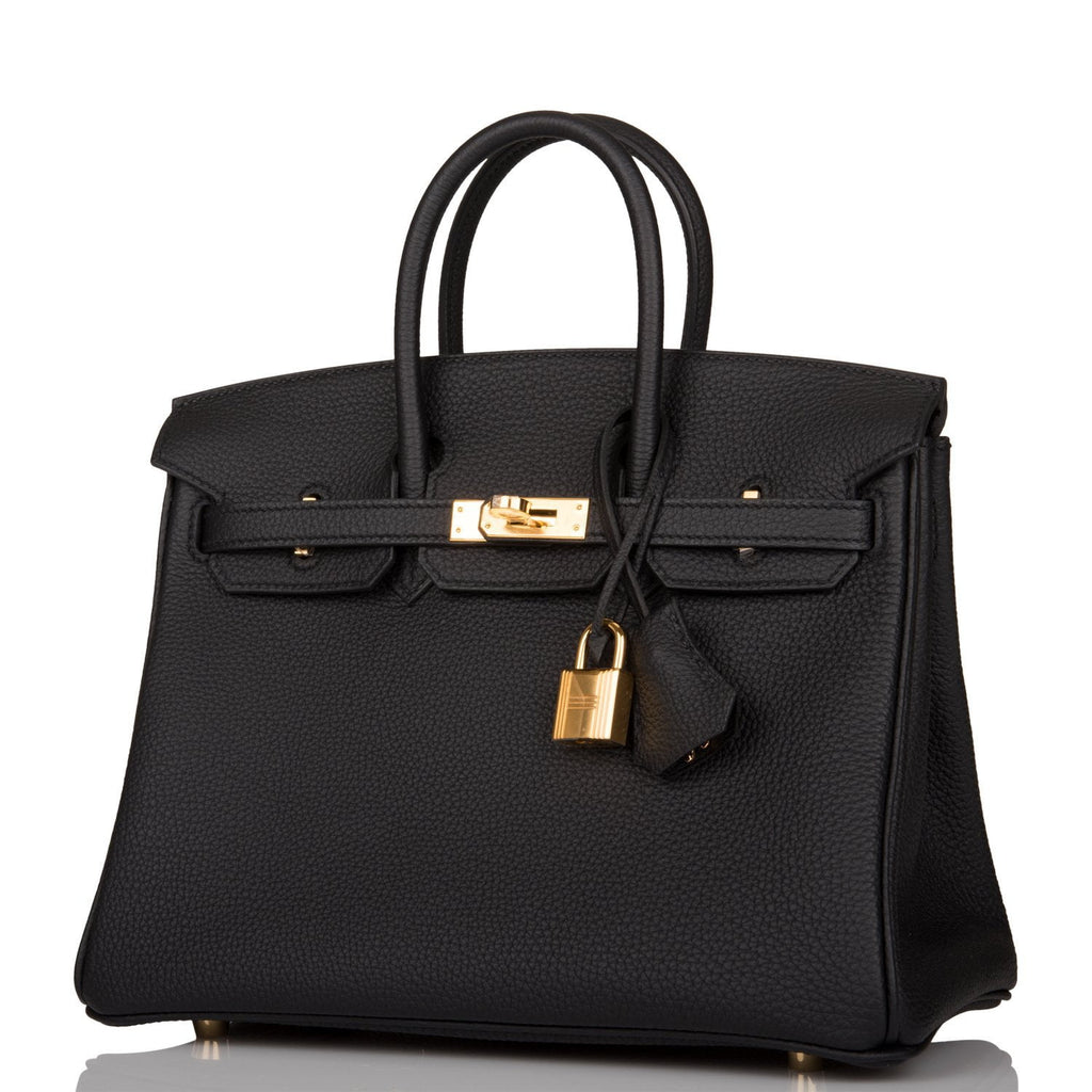 HERMES BIRKIN BOX LEATHER 25, 30, 35, 40 BLACK, GOLD AND More