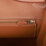 Hermes Birkin 40 Gold Togo Gold Hardware