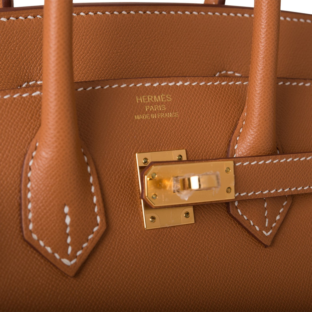 Hermes Birkin 25 Gold Sellier GHW - The Luxury Flavor