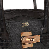 Hermès HERMES BIRKIN 30 togo leather Grey ref.639625 - Joli Closet