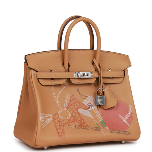 Hermes Evelyne III PM Gold Grizzly and Chamois Swift Gold Hardware