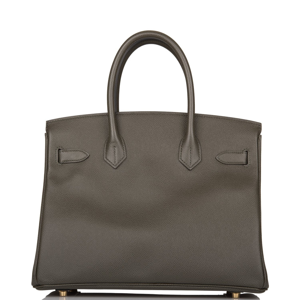Hermès Birkin 30 Vert de Gris Epsom GHW from 100% authentic materials!