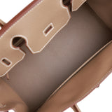 Hermes Bridado Backpack Etoupe Swift Palladium Hardware – Madison
