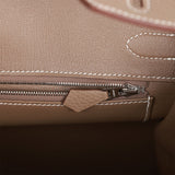 Hermes Bridado Backpack Etoupe Swift Palladium Hardware – Madison