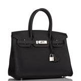 Hermes Birkin 30 Black Togo Palladium Hardware