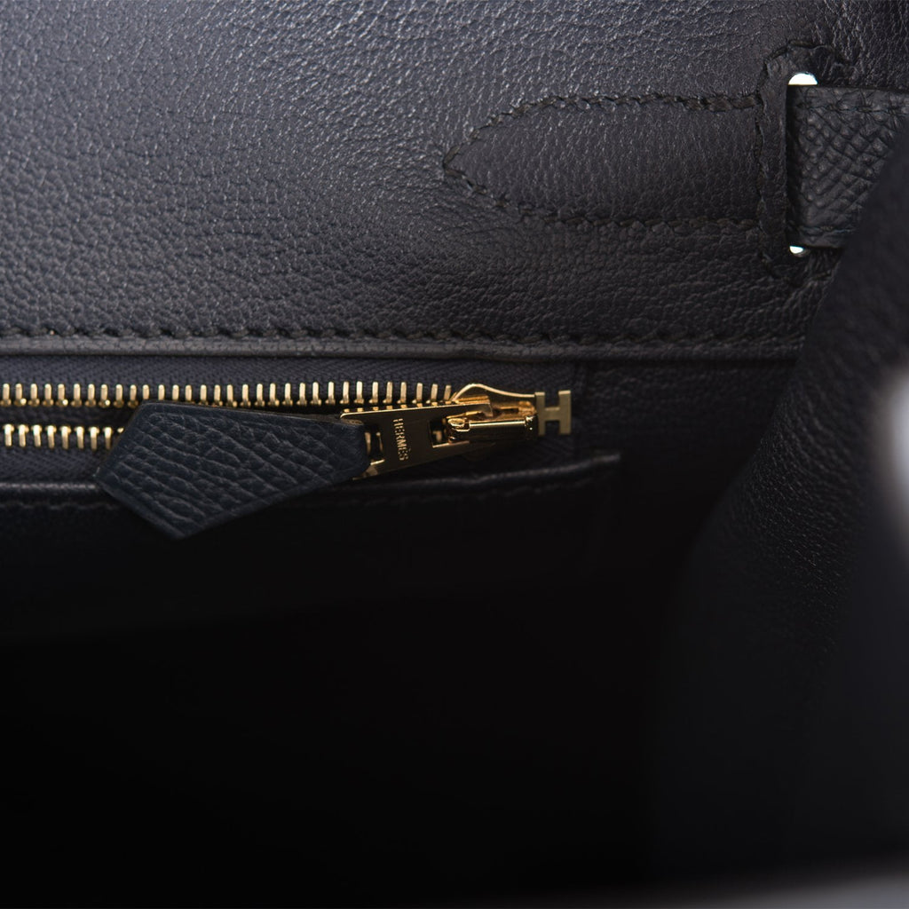 Hermès Birkin 30 Bleu Indigo Epsom With Rose Gold Hardware - AG Concierge  Fzco