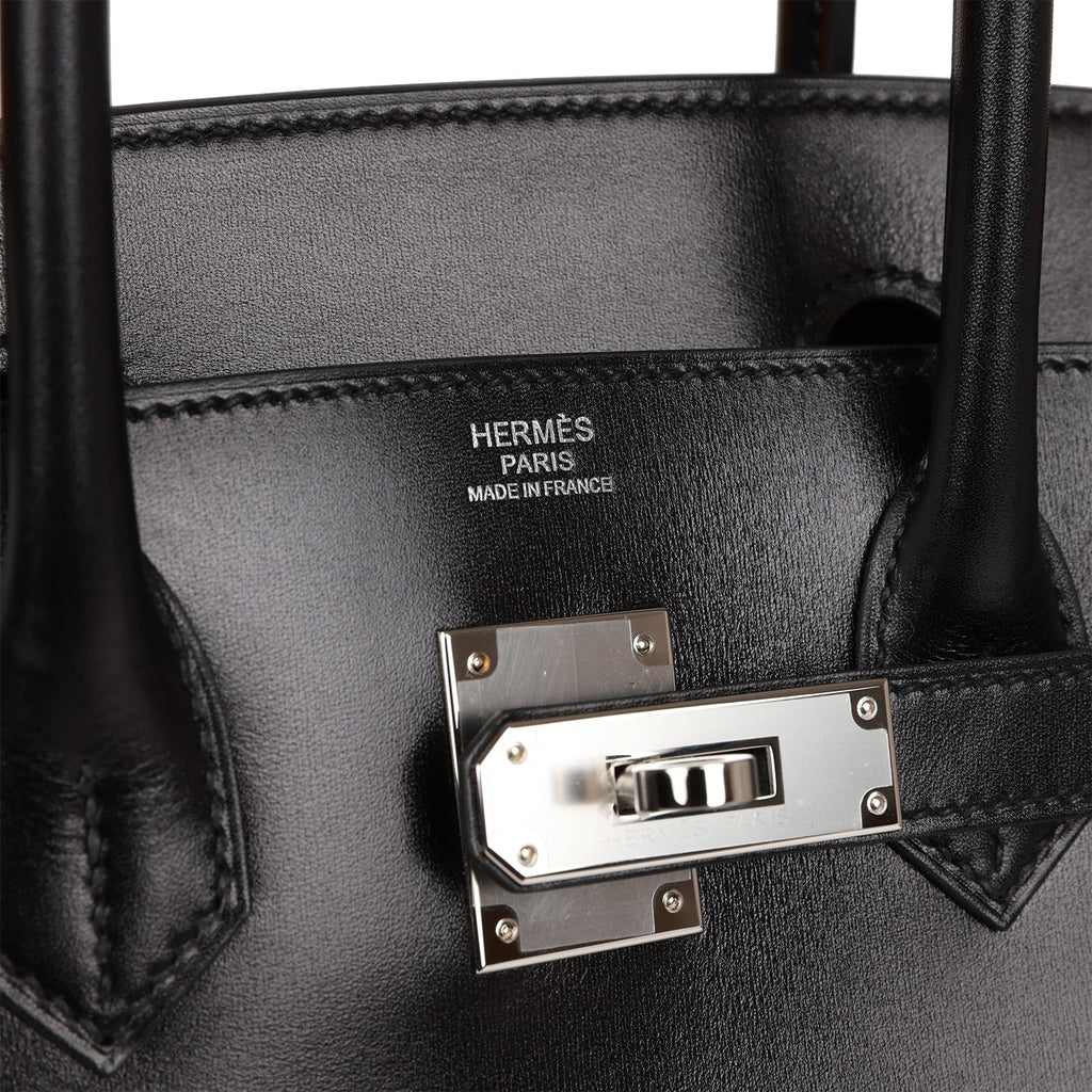 Hermes SO Black Box Birkin 30cm Black Hardware – Madison Avenue