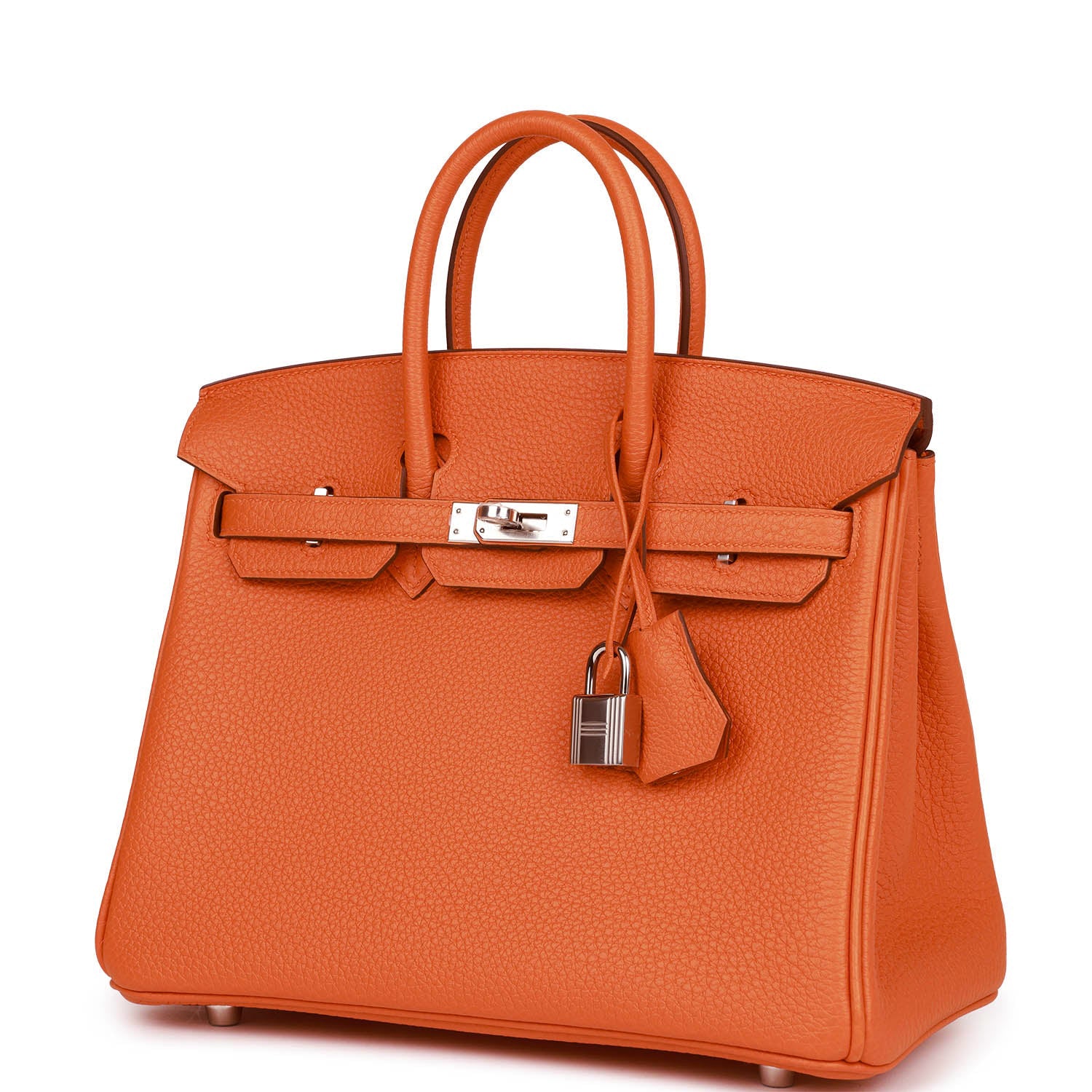 Hermes Birkin 25 Orange Togo Palladium Hardware – Madison Avenue Couture