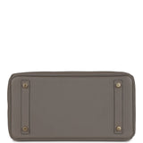 Hermès Birkin Gris Pale Togo 30 Gold Hardware, 2023 (Like New), Grey Womens Handbag
