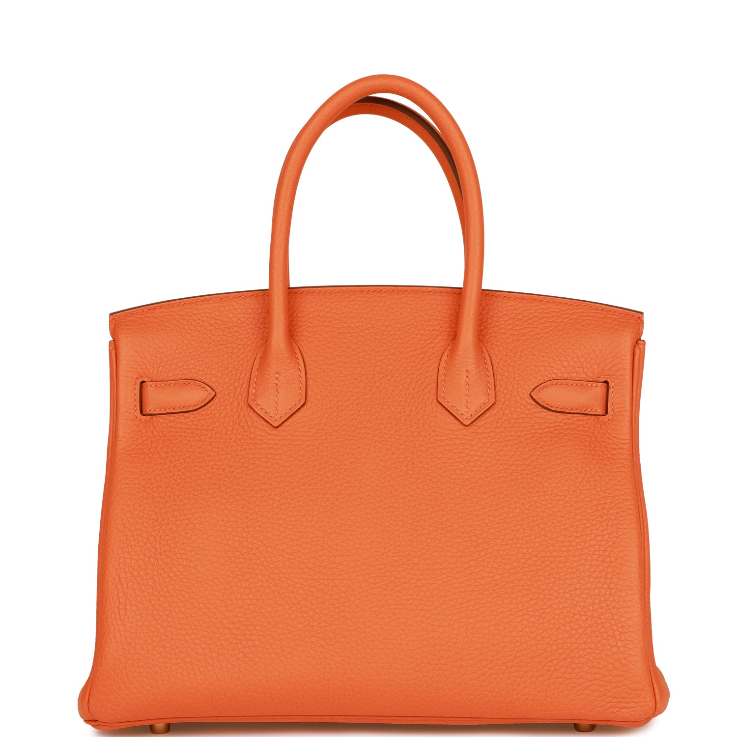 Hermes Birkin 30 Orange Clemence Gold Hardware – Madison Avenue Couture