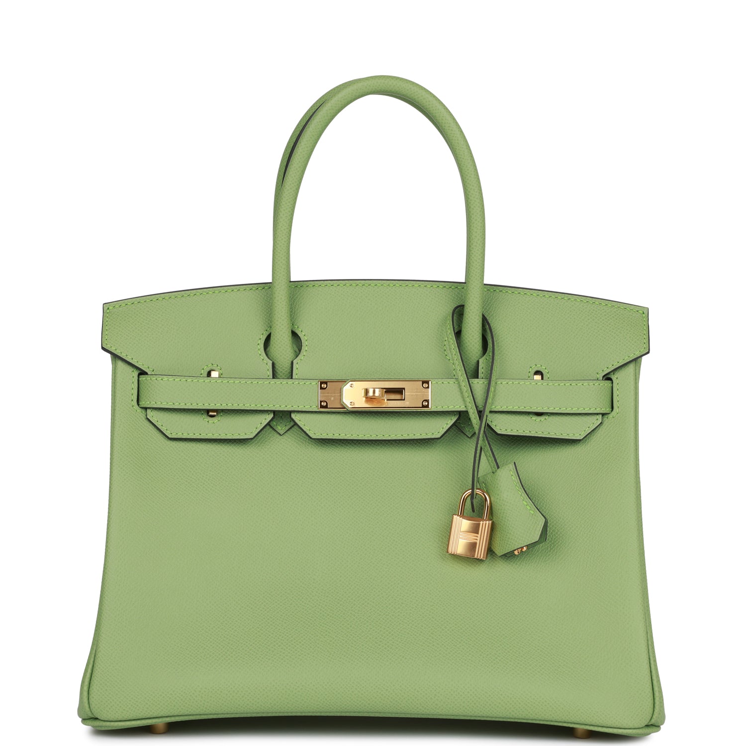 Hermes Birkin 30 Vert Criquet Epsom Gold Hardware – Madison Avenue Couture