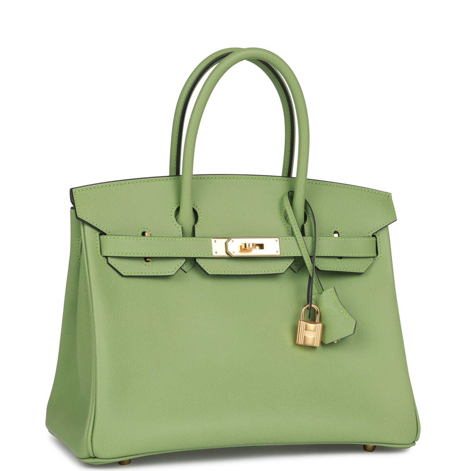 Hermes Birkin 30 Vert Criquet Epsom Gold Hardware – Madison Avenue Couture