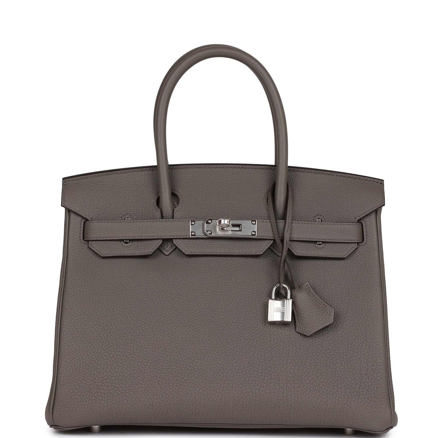 Hermes Birkin 30 Etain Togo Palladium Hardware – Madison Avenue Couture