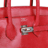 Hermes Birkin 25 French Blue Touch with Lizard and Rose Gold Hardware b25  rgh 