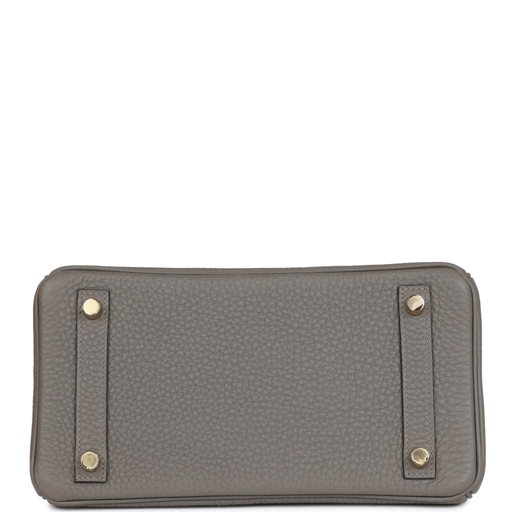 Hermès Gris Meyer 2023 Togo Birkin 25 - Grey Handle Bags, Handbags -  HER539385