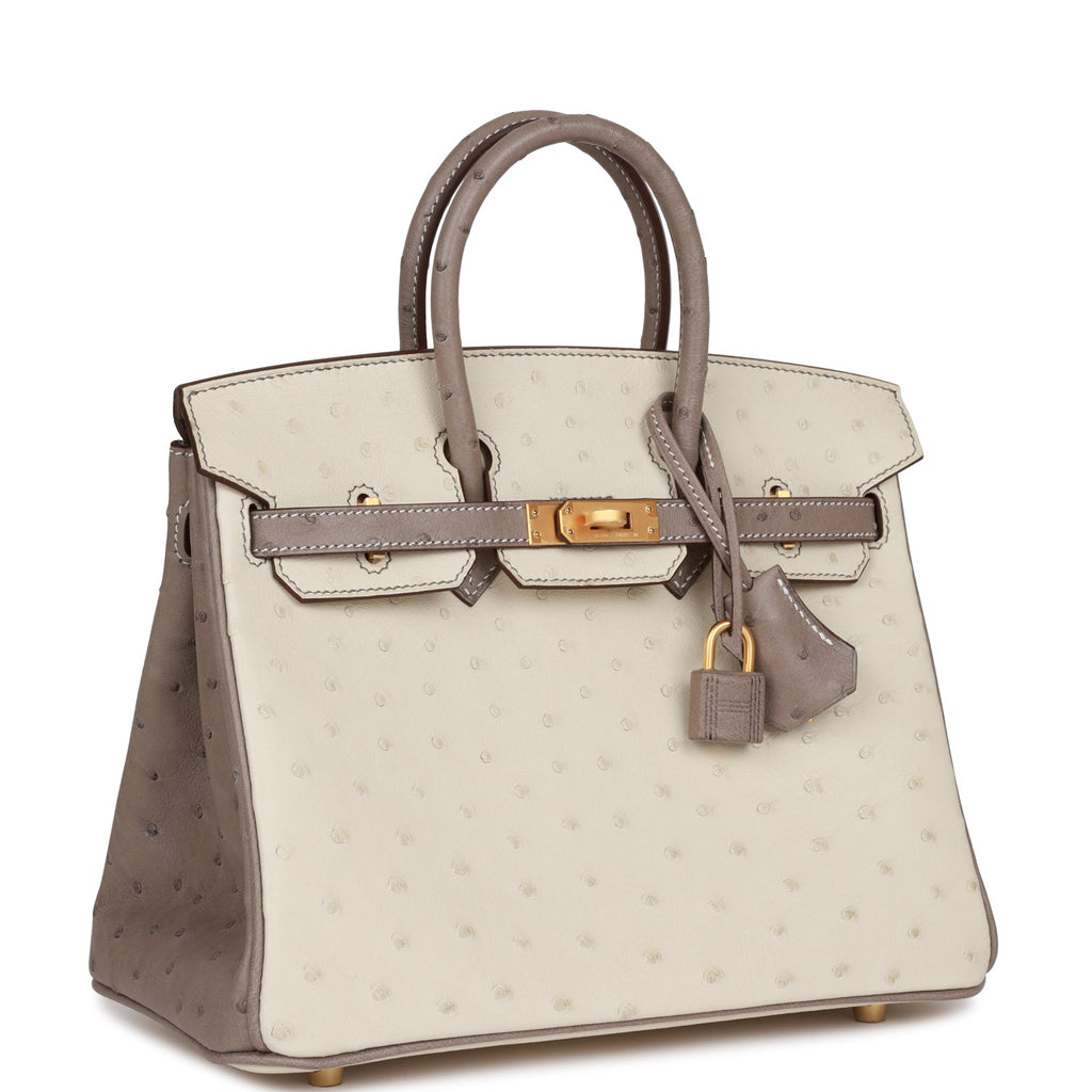 Hermes  Birkin 30 Grey Tourterelle Ostrich - Buy & Consign Authentic  Pre-Owned Luxury Goods
