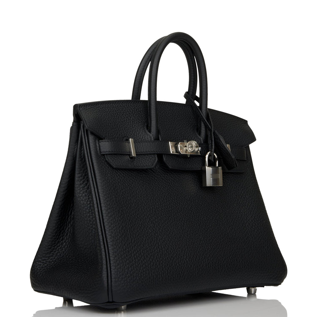 Hermès Birkin 25 Black Togo Palladium Hardware - Luxury Shopping