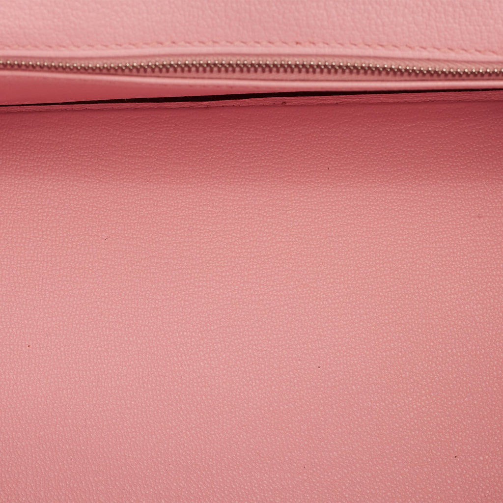 Hermès 25cm Birkin Rose Sakura Swift Palladium Hardware – Privé Porter