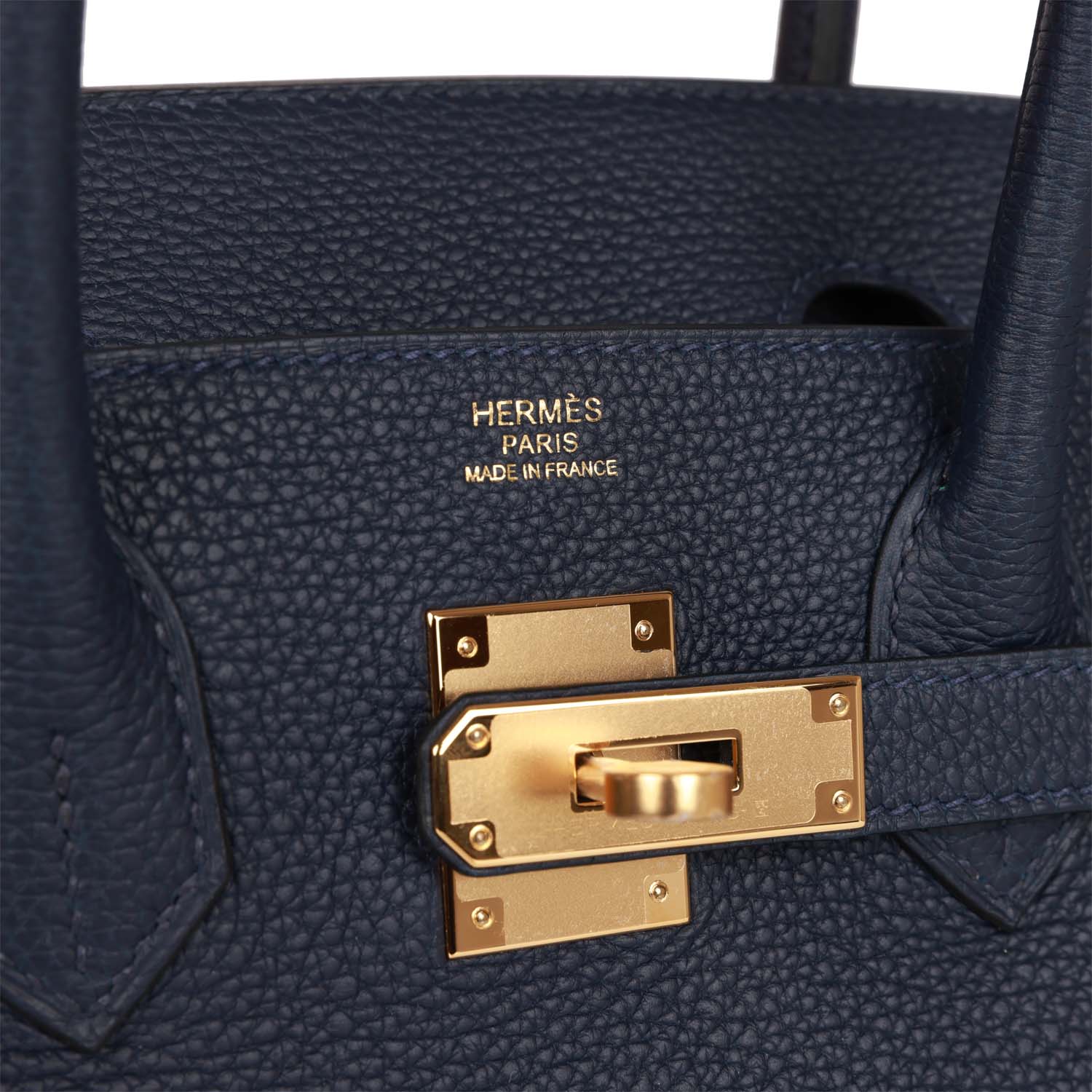 Hermes Birkin 30 Bleu Nuit Togo Gold Hardware – Madison Avenue Couture